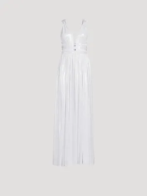 Goddess Metallic Gown