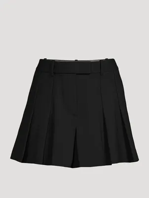 Pleated Skort