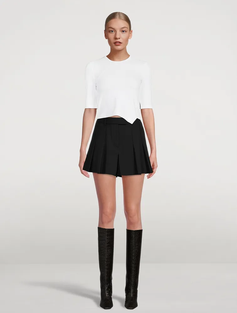 Pleated Skort