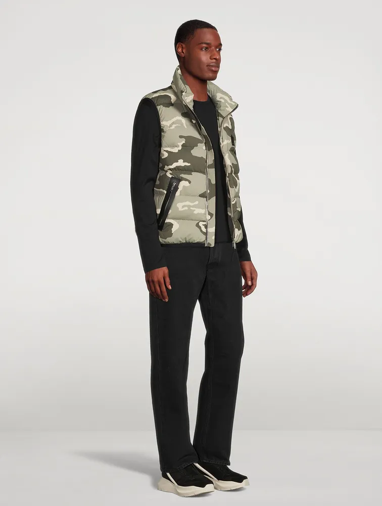 Fisher Agile-360 Stretch Light Down Vest Camo Print
