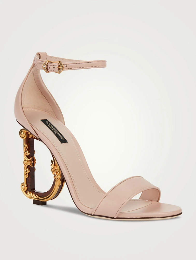 Baroque Leather Sandals
