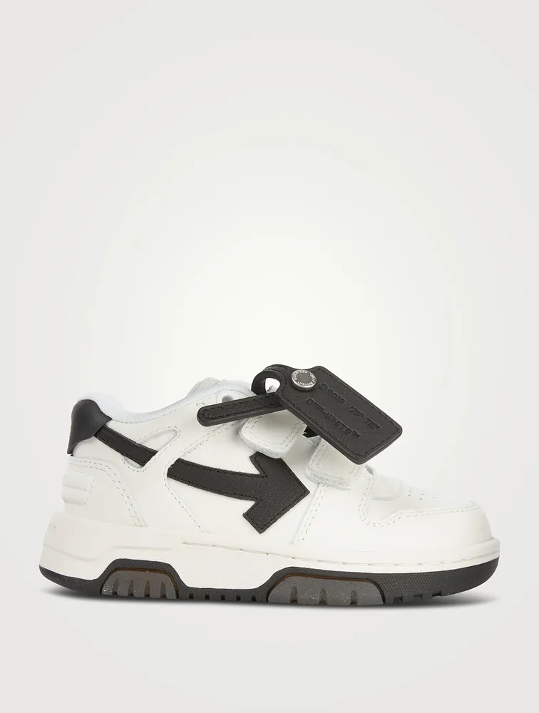 Out Of Office Leather Strap Sneakers