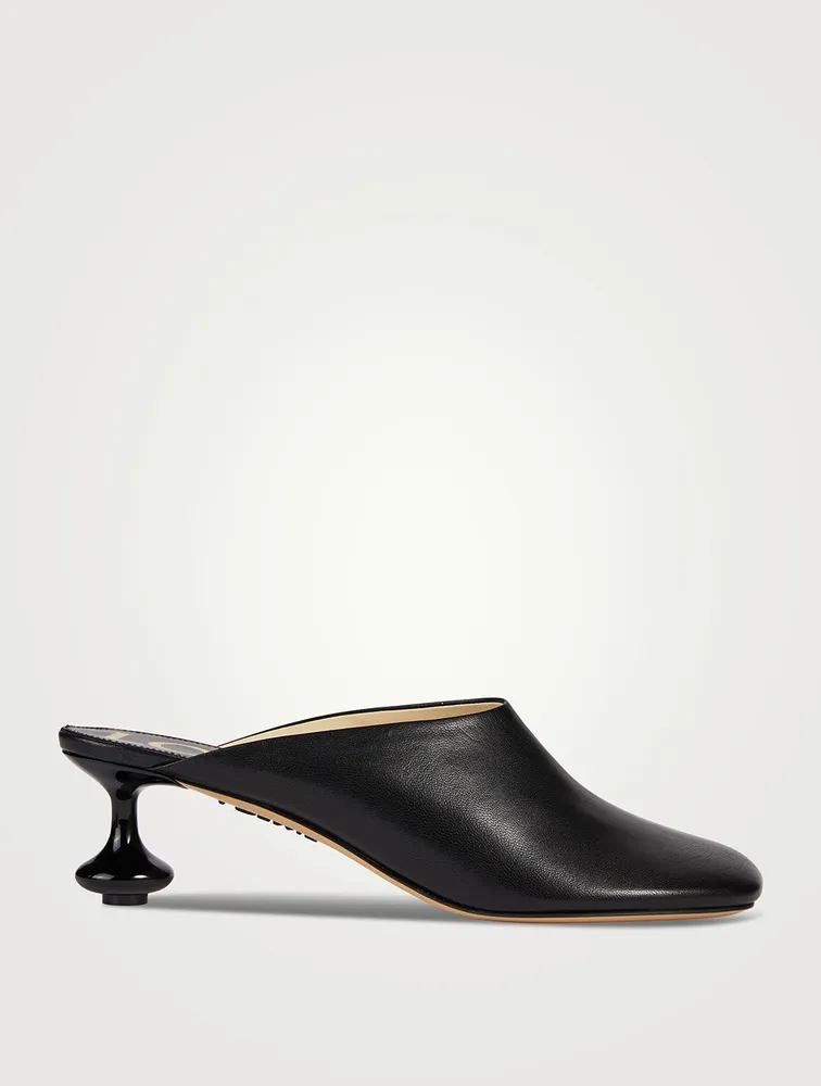 Toy Leather Mules