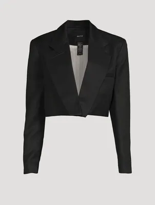 Cropped Blazer