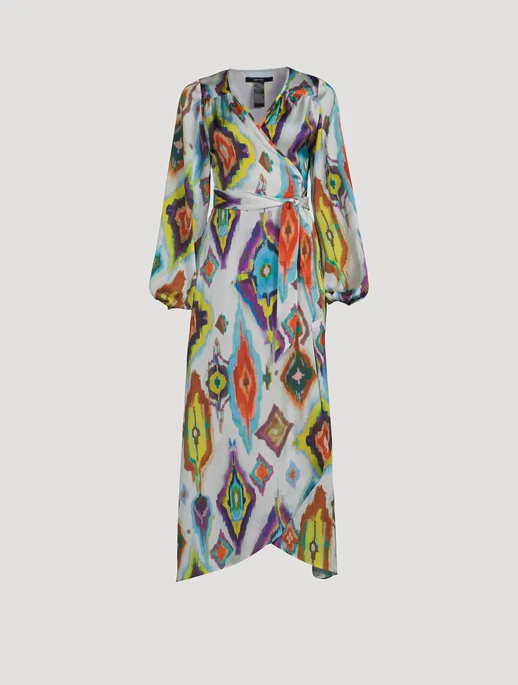 Hostess Long-Sleeve Maxi Dress