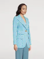 Birkin Houndstooth Blazer