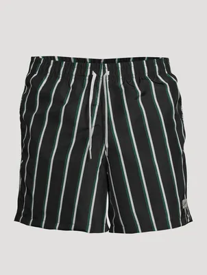 Swim Trunks Striped Print