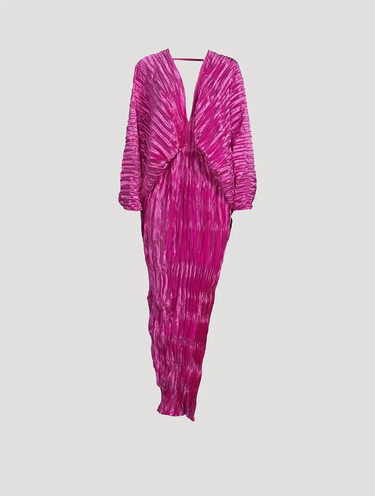 De Luxe Pleated Gown