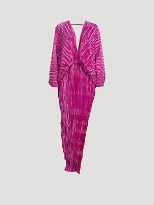 De Luxe Pleated Gown