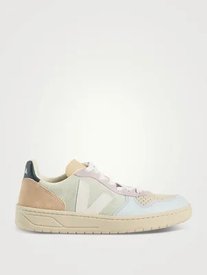 V-10 Suede Sneakers