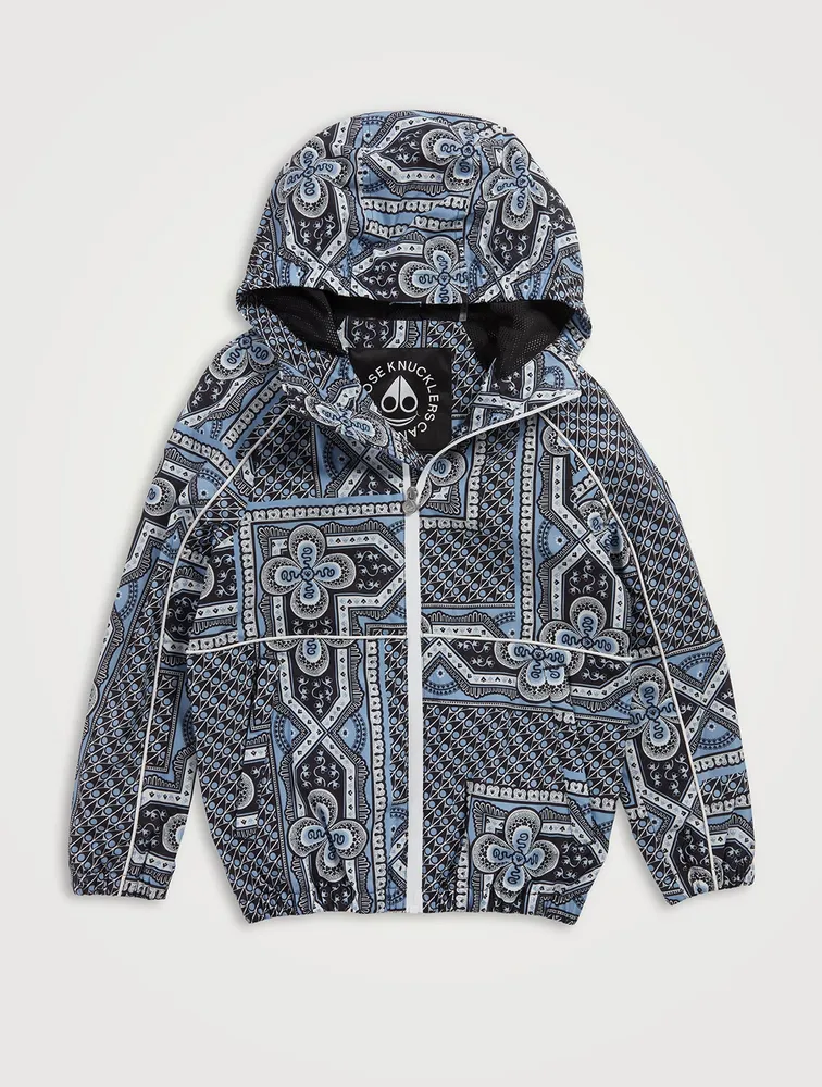 Highfield Printed Jacket With Hood