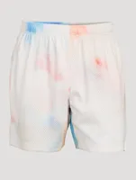 Practice Mesh Printed Shorts