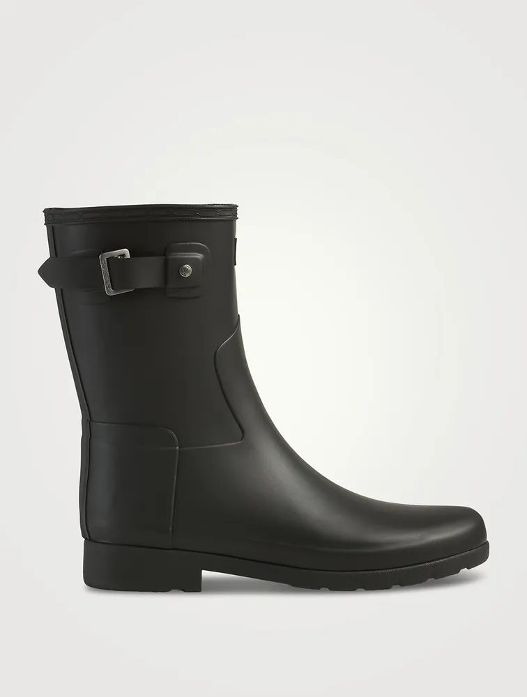 Refined Slim-Fit Short Rain Boots