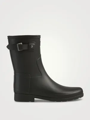Refined Slim-Fit Short Rain Boots