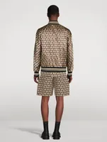 Souvenir Bomber Jacket Iconographe Print