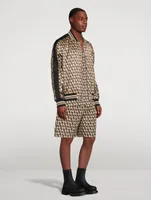 Souvenir Bomber Jacket Iconographe Print