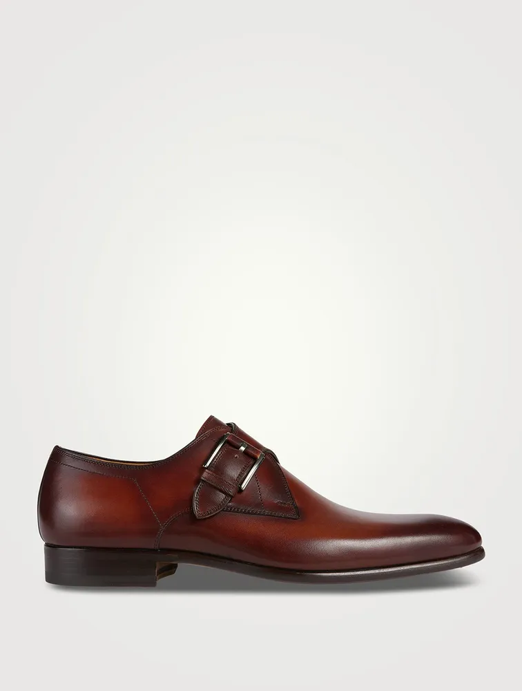 Mansfeld Leather Monk-Strap Shoes