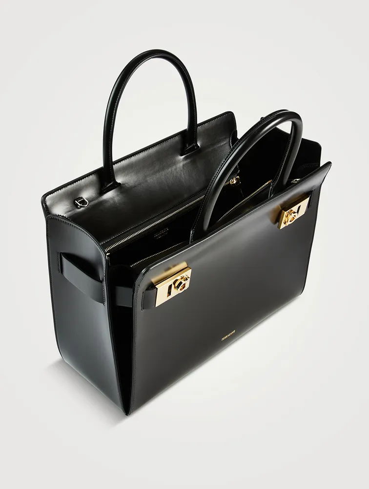 Large Leather Tote Bag