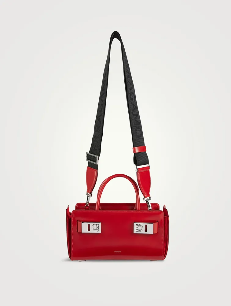 Small Leather Tote Bag