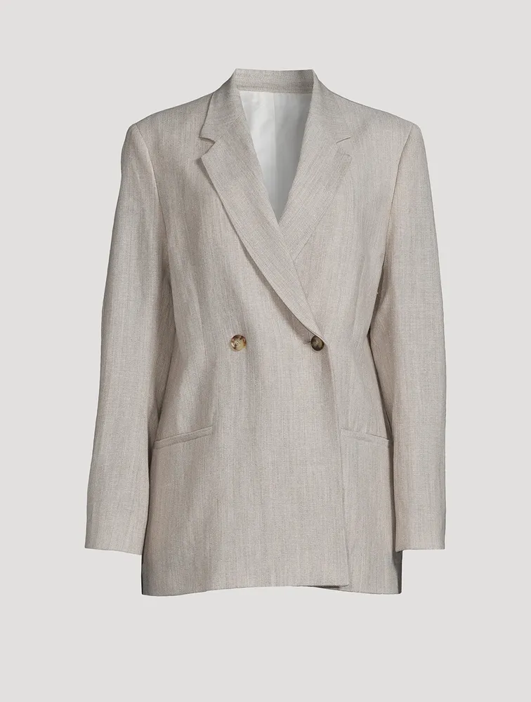 Double-Breasted Blazer