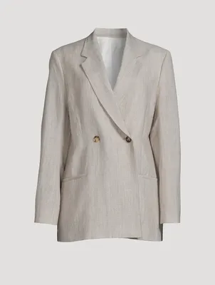 Double-Breasted Blazer