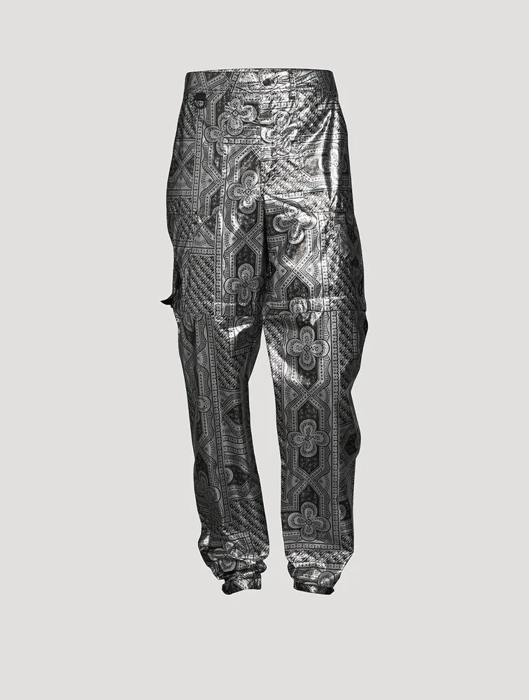 Davenport Metallic Bandana Pants