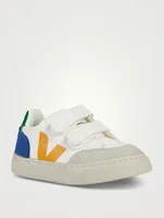 Baby V-12 Chromefree Leather Sneakers