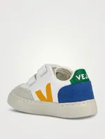 Baby V-12 Chromefree Leather Sneakers