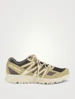 X-Mission 4 Suede And Mesh Sneakers