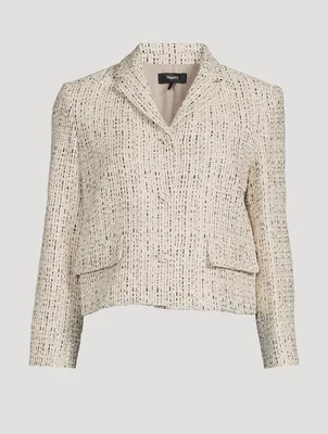 Cropped Tweed Jacket