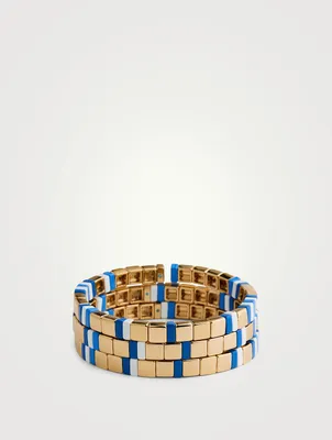 Set Of Three On The Mark Bracelets