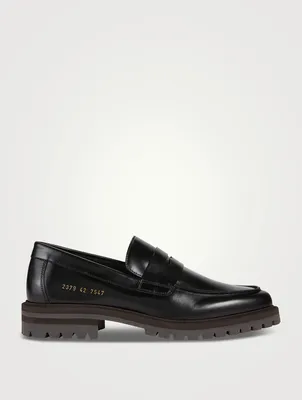 Leather Penny Loafers