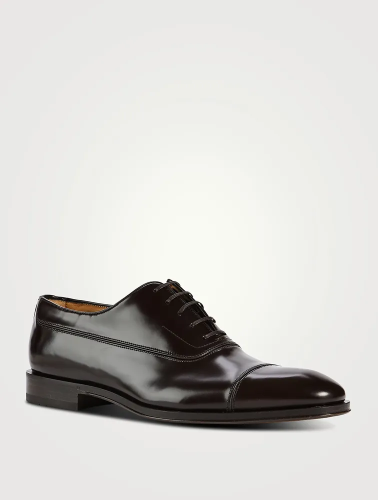 Patent Leather Oxford Shoes