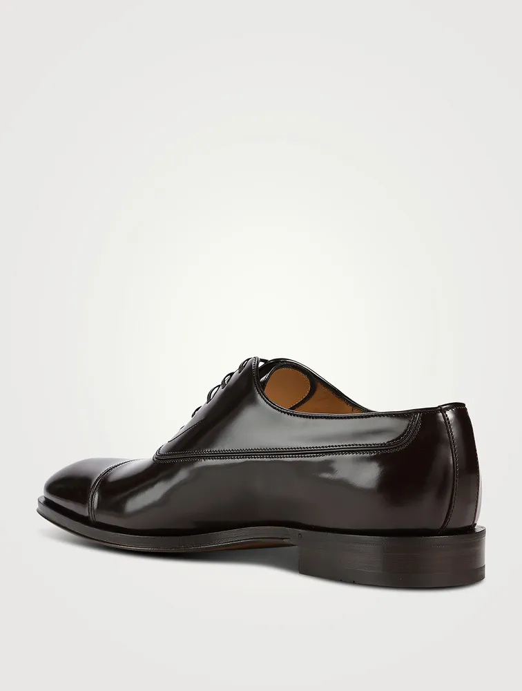 Patent Leather Oxford Shoes