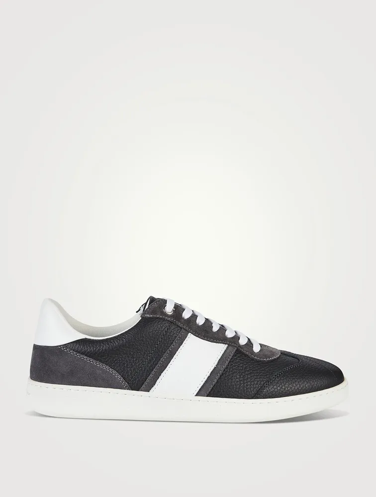 Suede Laced Sneakers