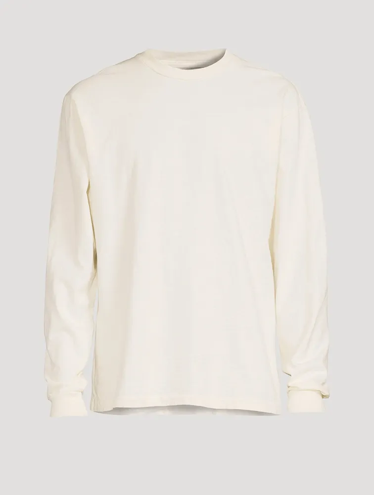University Cotton Long-Sleeve T-Shirt