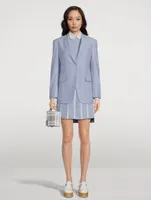 Oxford Elgonated Single-Button Sportcoat