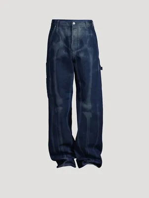 Body Scan Straight-Leg Jeans