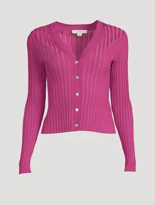 Ribbed Cardigan