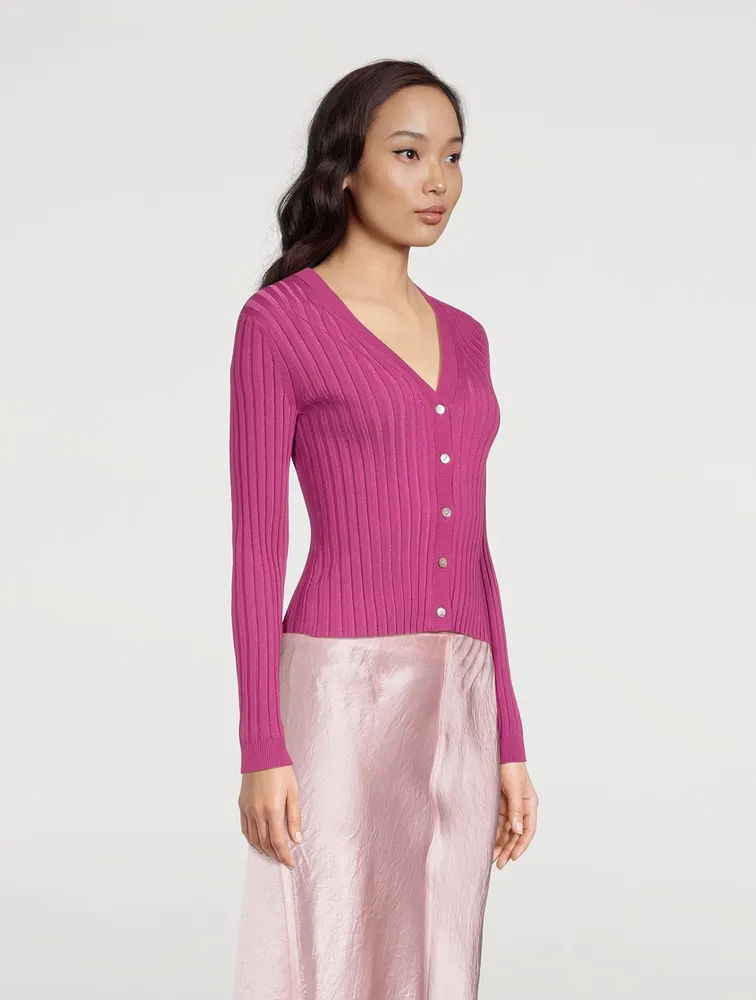 Ribbed Cardigan