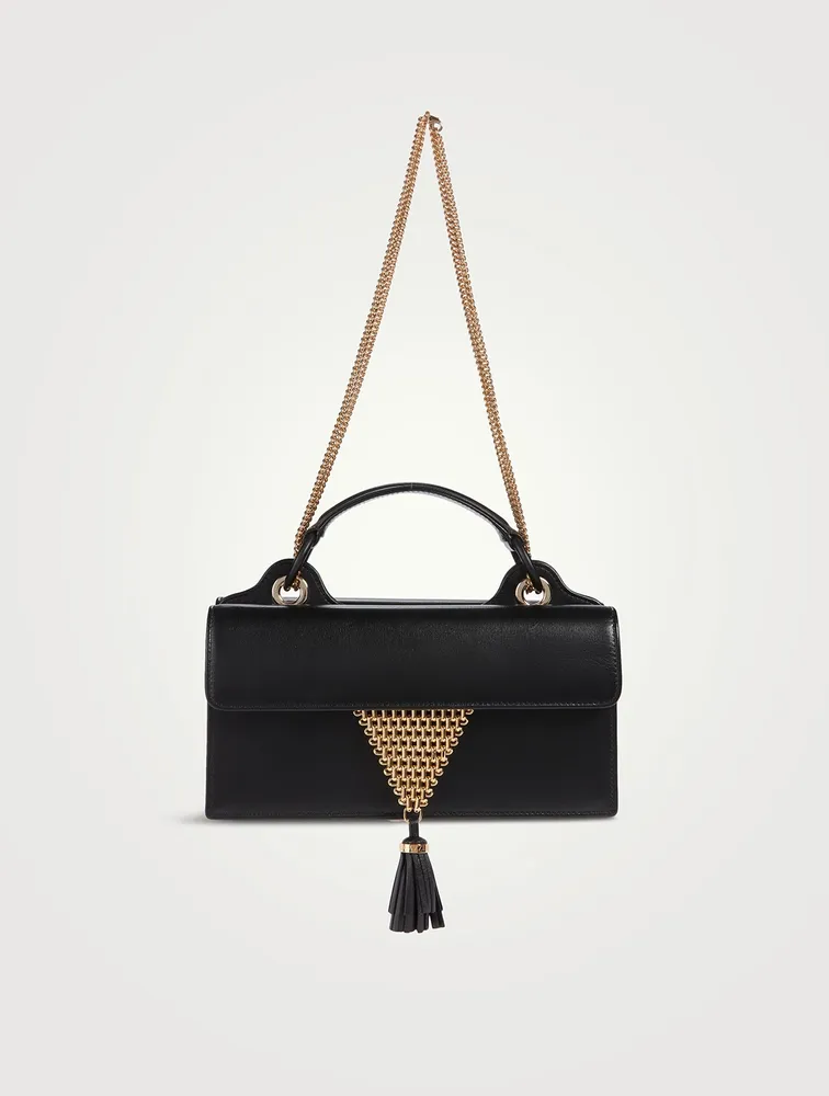 Downtown 24/7 Leather Top Handle Bag