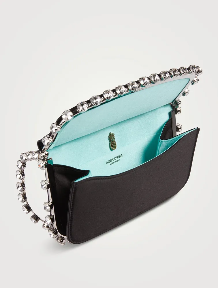 Mini Galactic Crystal Satin Shoulder Bag