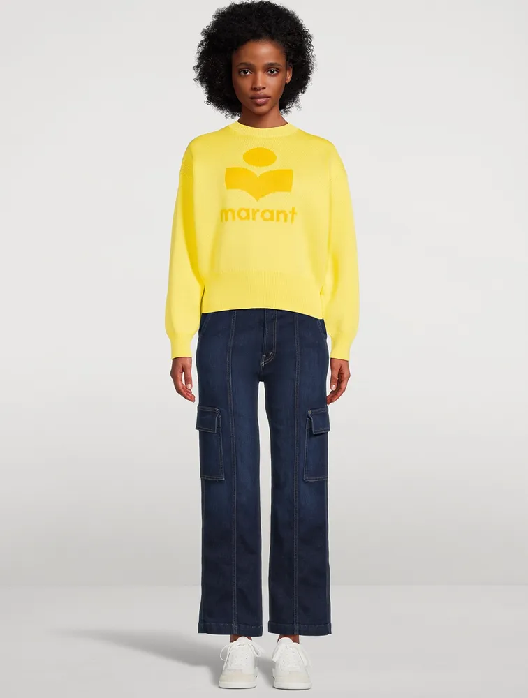 Ailys Logo Jacquard Sweater