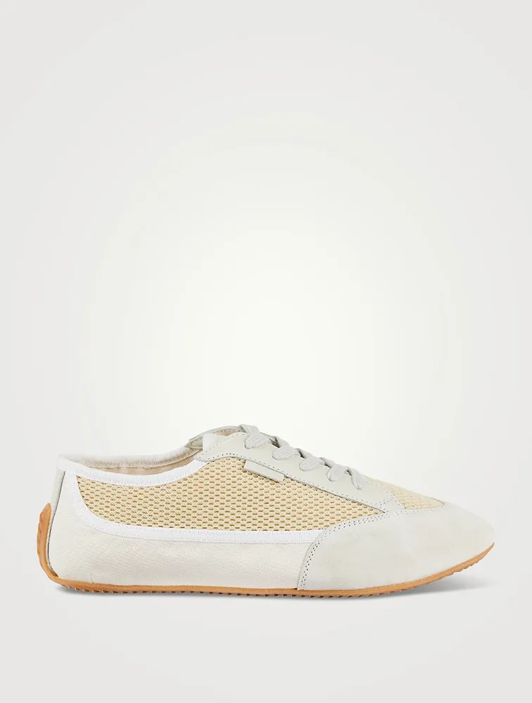 Bonnie Suede And Mesh Sneakers