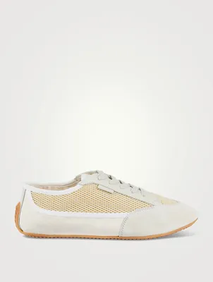 Bonnie Suede And Mesh Sneakers