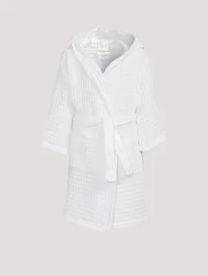 Kids Waffle Knit Robe