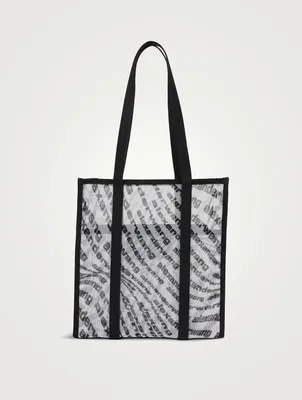 Small The Freeze Logo Mesh Tote Bag