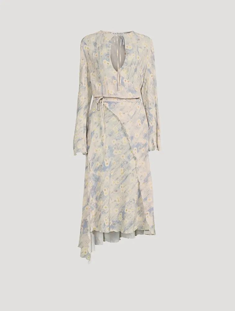 Wrap Dress Floral Print