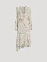 Wrap Dress Floral Print