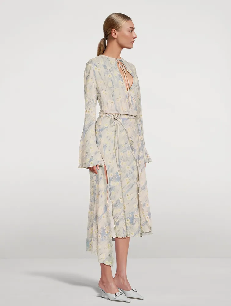 Wrap Dress Floral Print